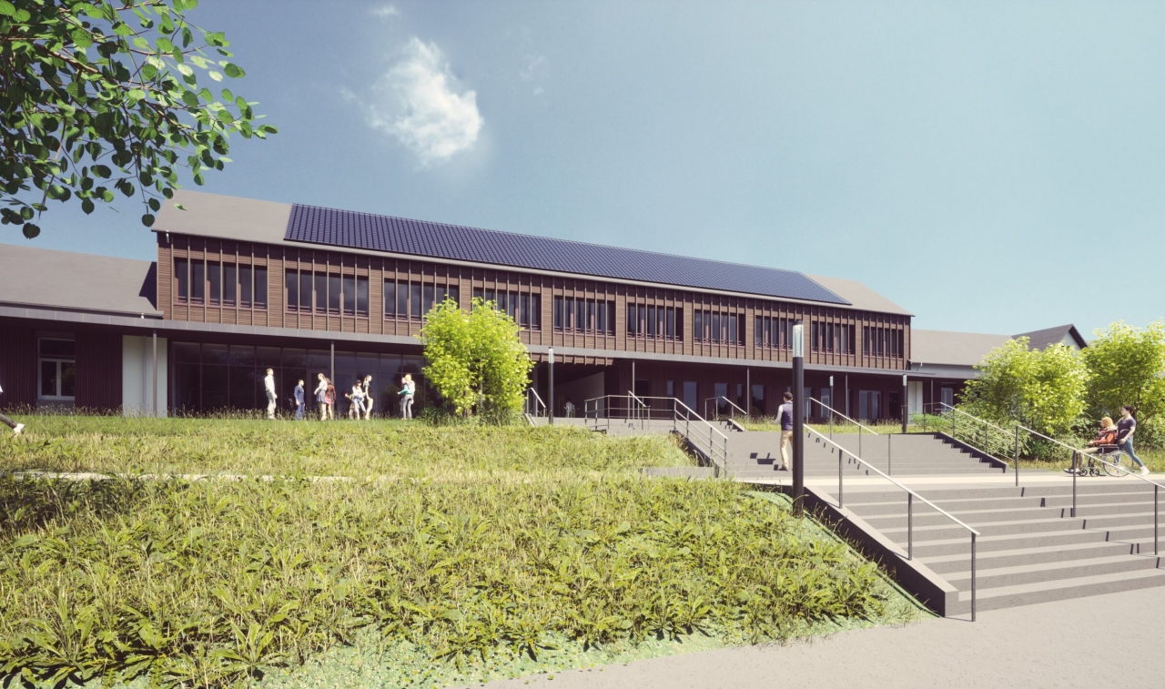 VUE DEPUIS ENTREE OUEST